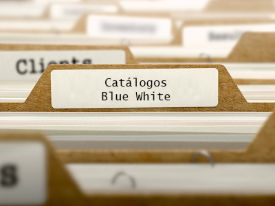 Catálogos de Blue White 